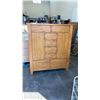 Image 1 : RUSTIC 8 DRAWER STORAGE UNIT