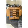 Image 2 : RUSTIC 8 DRAWER STORAGE UNIT