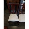 Image 2 : PAIR OF DINING CHAIRS