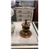 Image 2 : OIL LAMP AND MILK GLASS LAMP