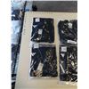 Image 2 : 4 NEW ADIDAS CLUB 3STR BLACK TEE SIZE MEDIUM