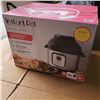 Image 1 : INSTANT POT DUO CRISP + AIR FRYER 8 QUART - TESTED WORKING, DAMAGED HANDLE, DOES NOT EFFECT OPERATIO
