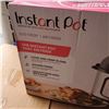 Image 2 : INSTANT POT DUO CRISP + AIR FRYER 8 QUART - TESTED WORKING, DAMAGED HANDLE, DOES NOT EFFECT OPERATIO