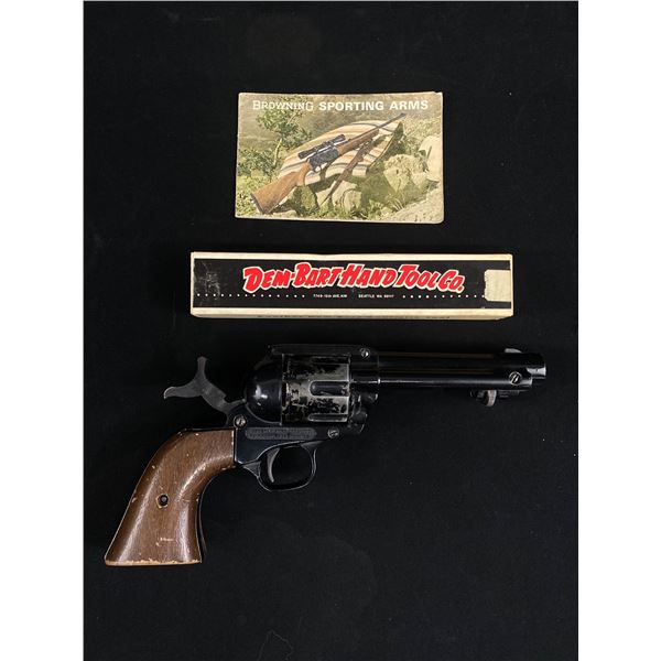 Crosman Peacemaker Mod 44 22 Cal Single Action, Dem-Bart Checkering Tool & Browning Sporting Arms Mi