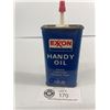 Image 1 : Exxon Handy Oil Tin w/Contents