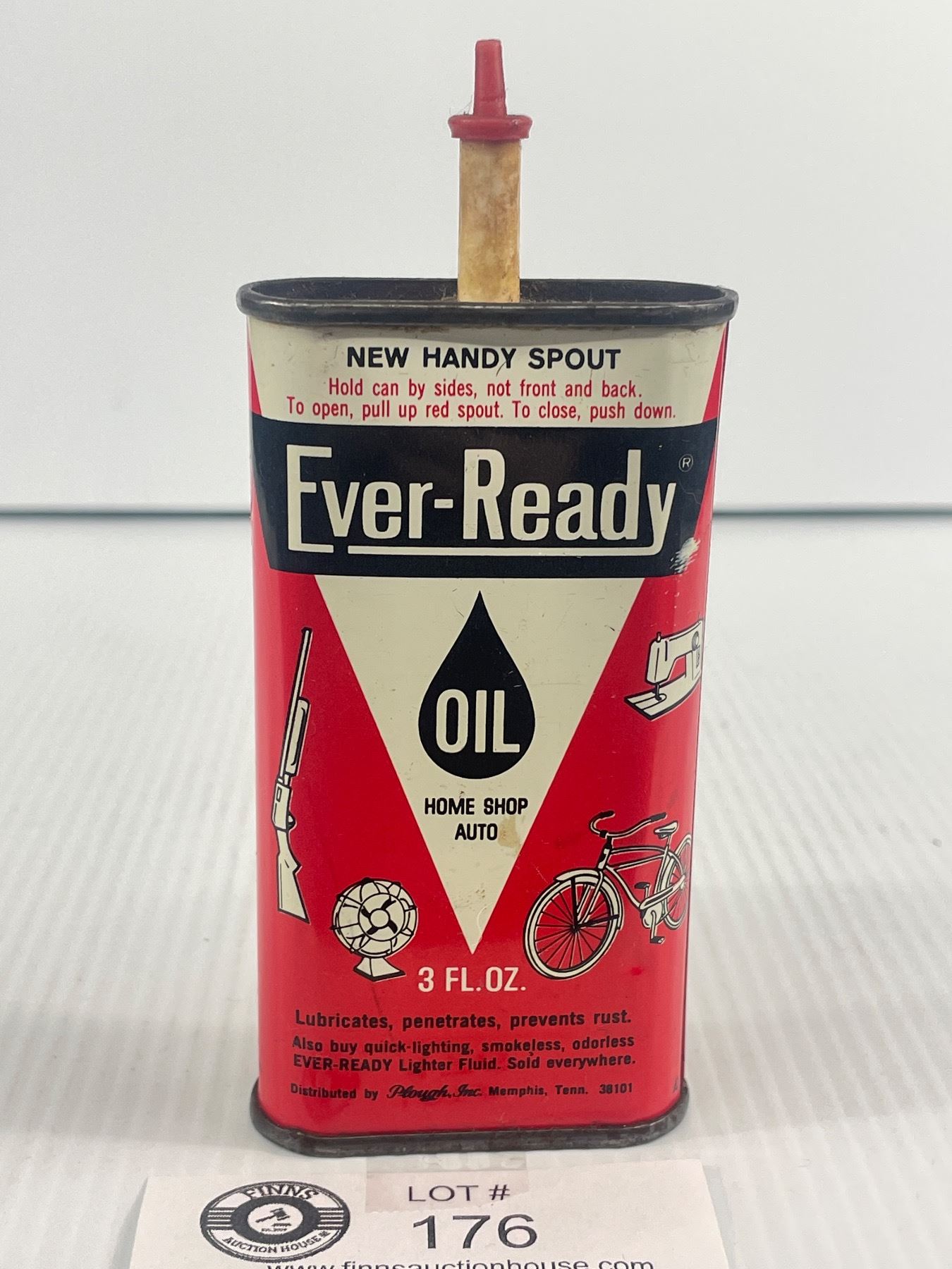 Ever-Ready Oil Tin