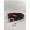 Image 1 : Leather Engraved Gun Belt