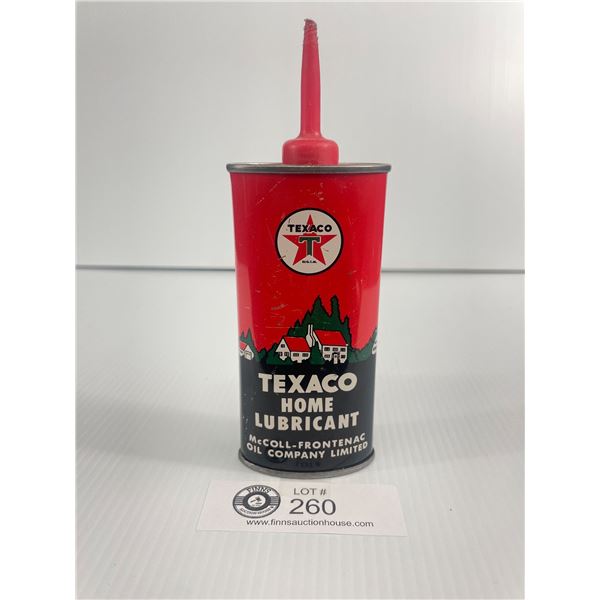 Texaco Home Lubricat Tin