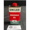 Image 1 : Sinclair House Hold Oil Tin