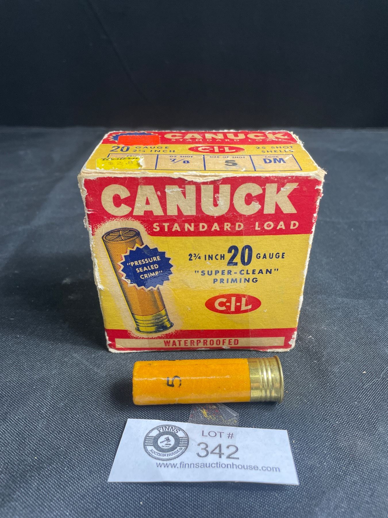 CIL Canuck Standard Load 20 Gauge Shot Shells