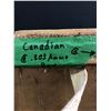 Image 8 : Wooden Canadian .303 Ammo Box  Approx. 8 1/2" x 11" x 17"