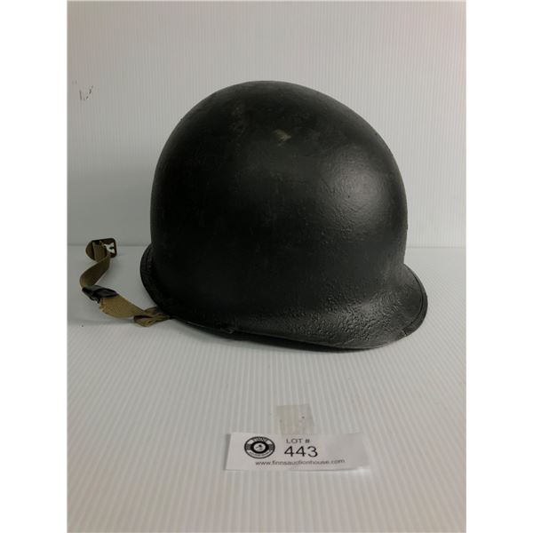 WW II US M-1 Metal Helmet