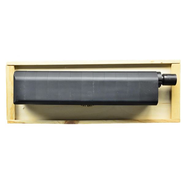 SILENCERCO SALVO 12 SHOTGUN SILENCER.