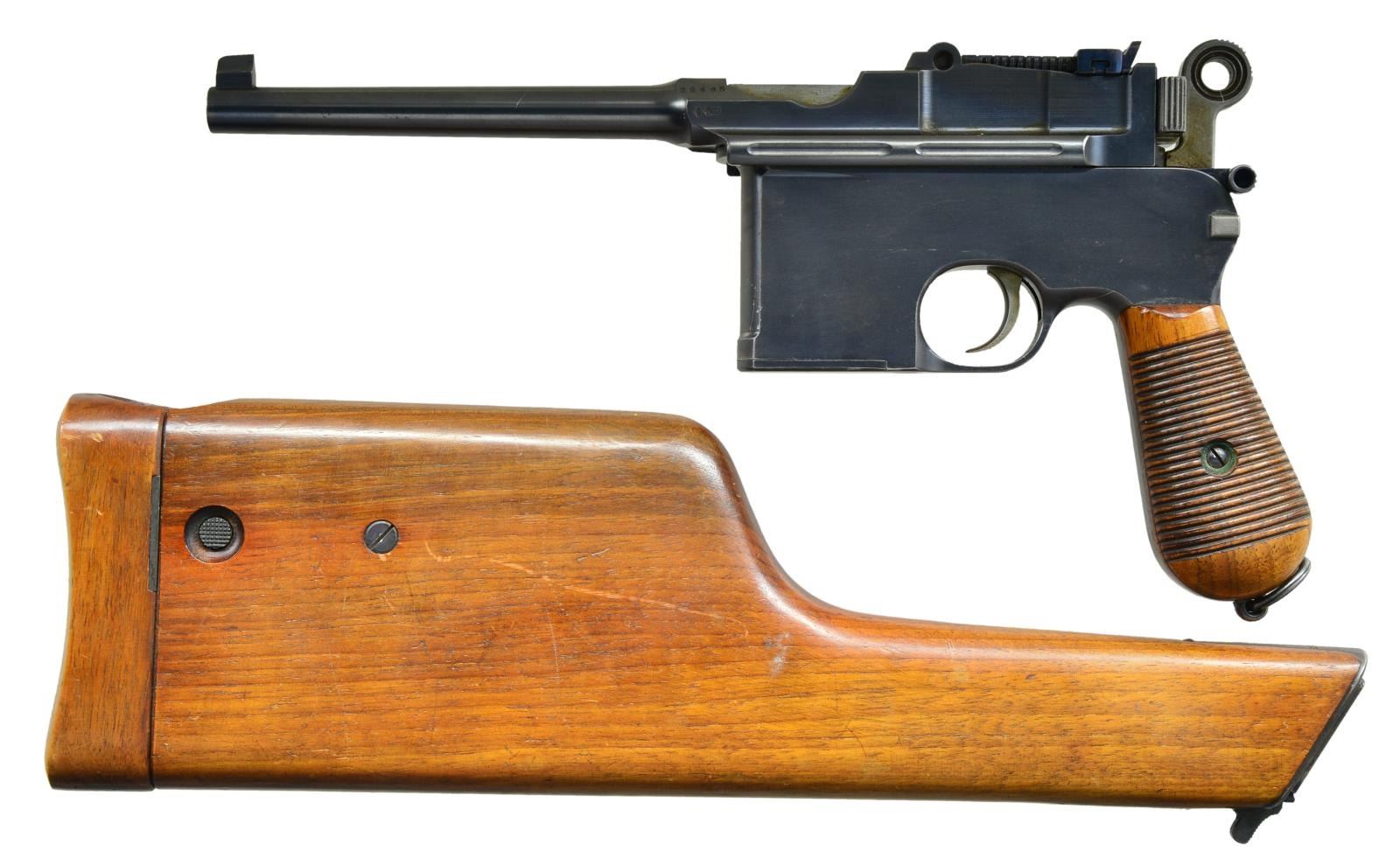 PHENOMENAL ALL MATCHING MAUSER C96 FLATSIDE WITH phenomenal-all-matching-mauser-c96-flatside-with
