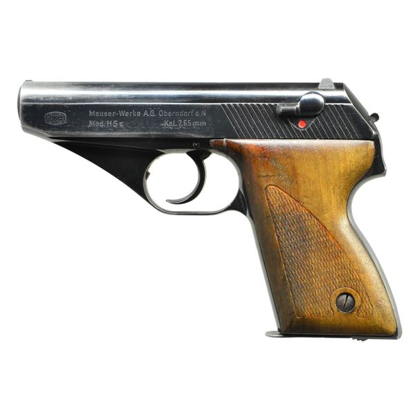 EXTRAORDINARY MAUSER HSc, LOW GRIP SCREW, NAZI