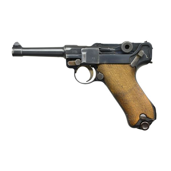 DWM 1921 POLICE REWORK LUGER SEMI-AUTO PISTOL.