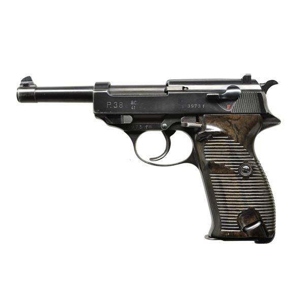 WALTHER ac41 MODEL P.38 SEMI-AUTO PISTOL.