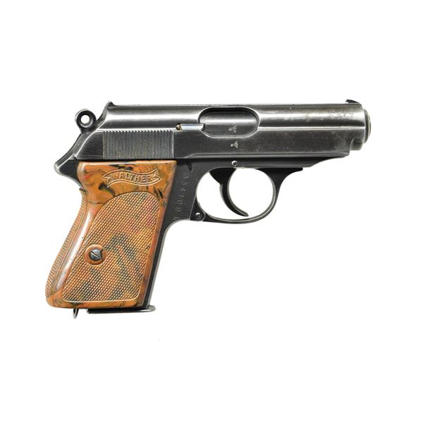 WALTHER POLICE MODEL PPK SEMI-AUTO PISTOL.