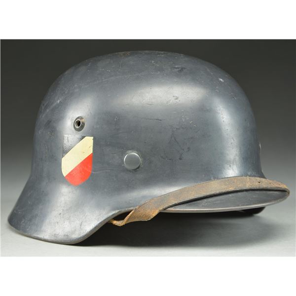 WWII GERMAN M1935 LUFTWAFFE HELMET.