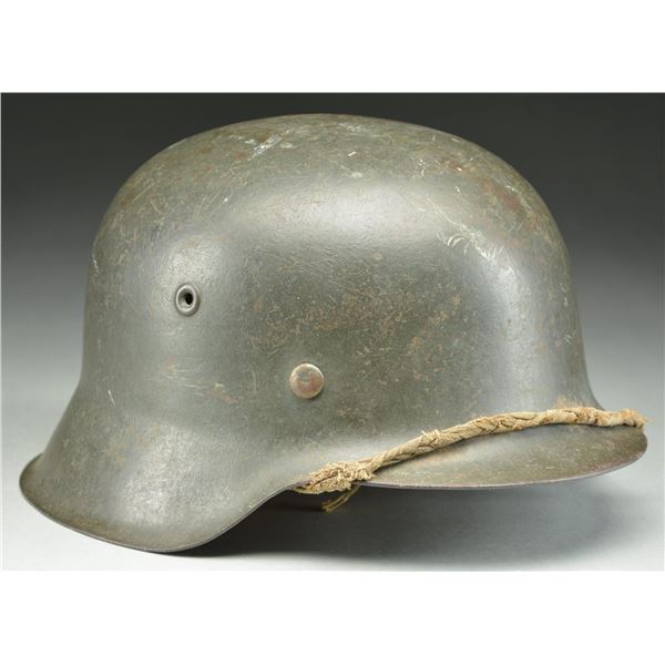 WWII GERMAN M1942 RAD HELMET.