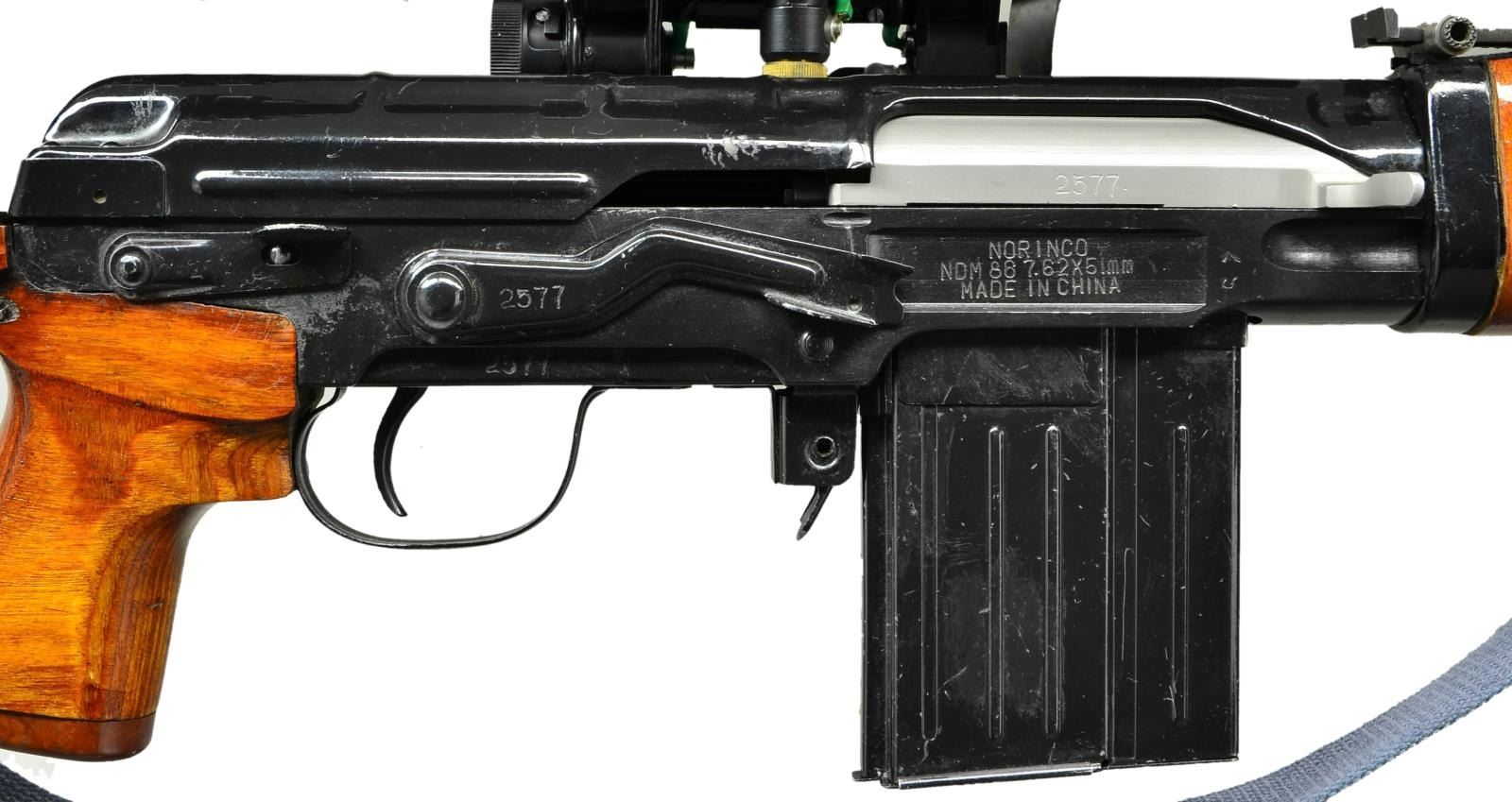 VERY RARE NORINCO NDM 86 7.62x51MM RIFLE. Poulin Auctions