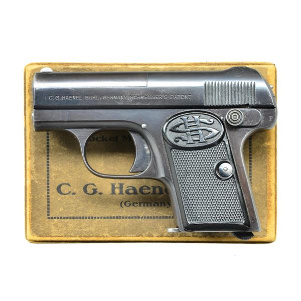 HAENEL SCHMEISSER SEMI-AUTO PISTOL