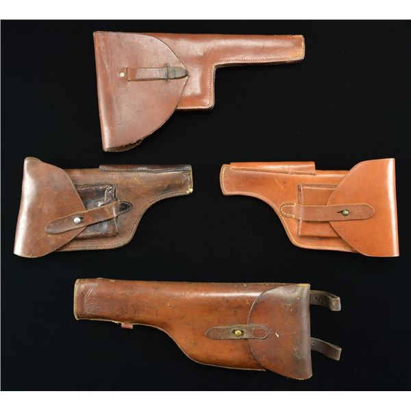 4 HOLSTERS for MAUSER MODEL C96 PISTOLS.