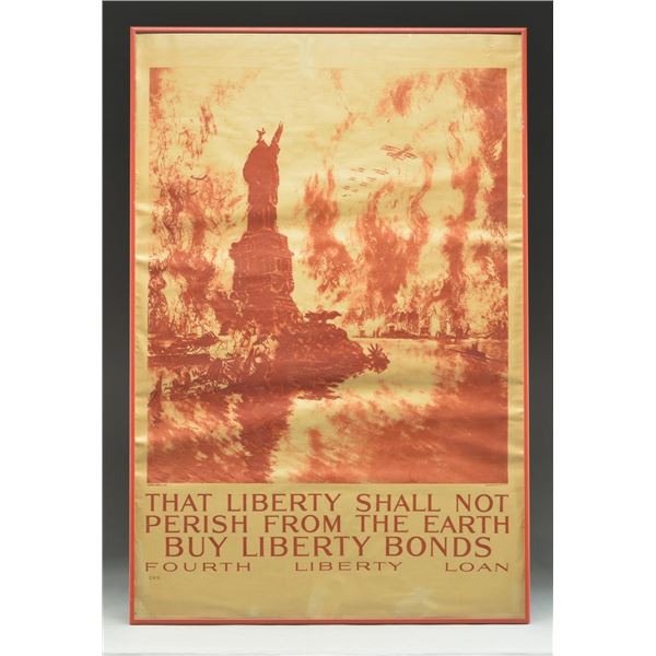 COLLECTION OF FIVE U.S. WWI POSTERS.