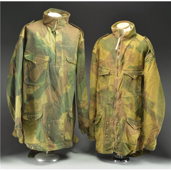 2 WWII BRITISH DENISON JUMP SMOCKS USED BY