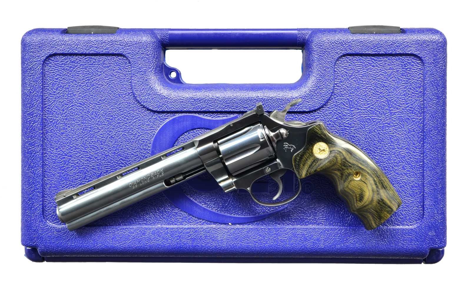 COLT DIAMONDBACK REVOLVER.