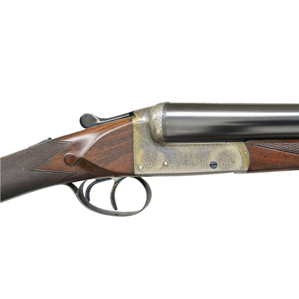 2" 12 BORE BOXLOCK EJECTOR GUN BY HELLIS WITH CASE