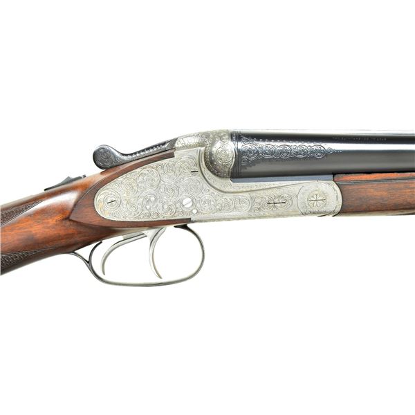 MERKEL MODEL 247 SIDELOCK EJECTOR DOUBLE SHOTGUN
