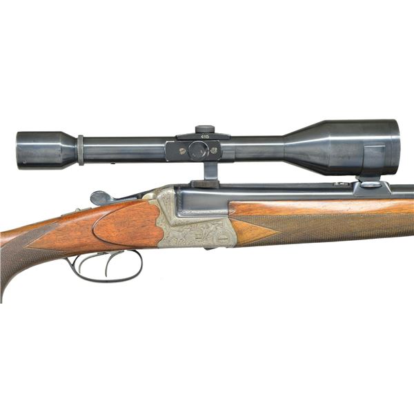ATTRACTIVE O/U RIFLE SHOTGUN COMBO BY FRANZ SODIA