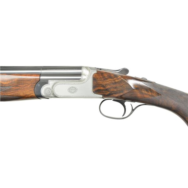 SCARCE PERAZZI MX28 O/U GAME GUN WITH CASE.