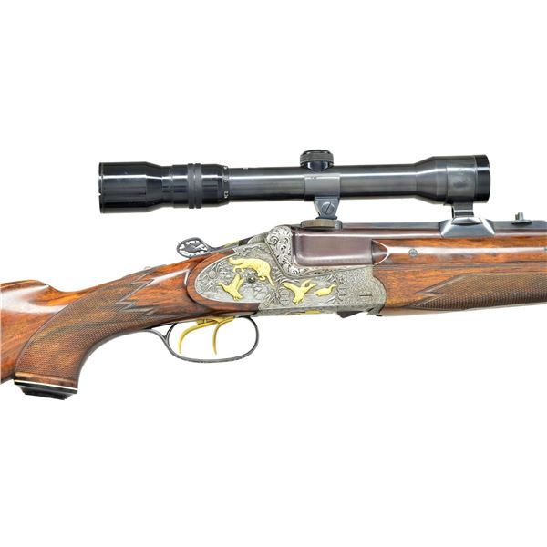 MASTERFULLY ENGRAVED AND GOLD INLAID O/U