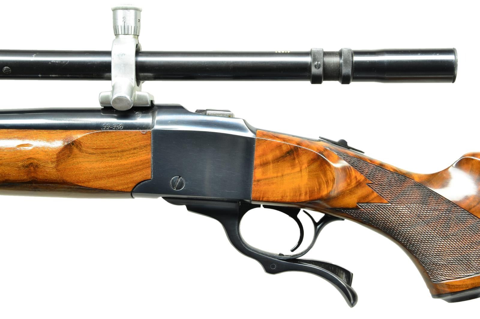 Falling Block Competition Rifle RUGER BICENTENNIAL No. 1-V FALLING BLOCK RIFLE. - Poulin Auctions