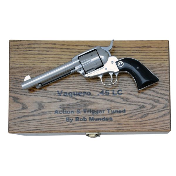 RUGER (BOB MUNDEN TUNED) STAINLESS VAQUERO