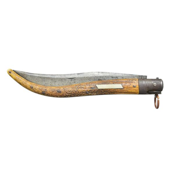 LARGE “DUFIHLO” FOLDING KNIFE.