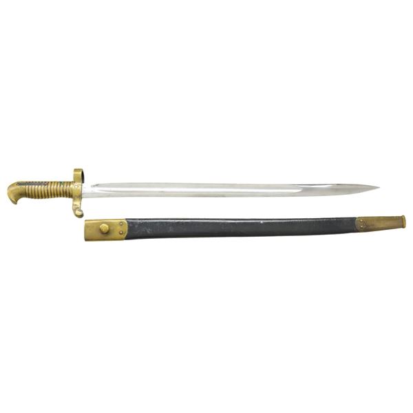 ANTIQUE US MODEL 1842 SABER BAYONET.