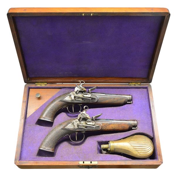 PAIR OF CUSTOM CASED CONTINENTAL