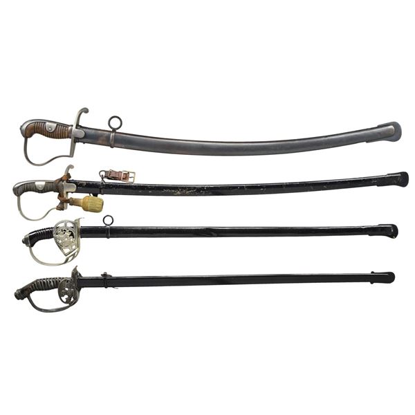 4 GERMANIC SABERS.