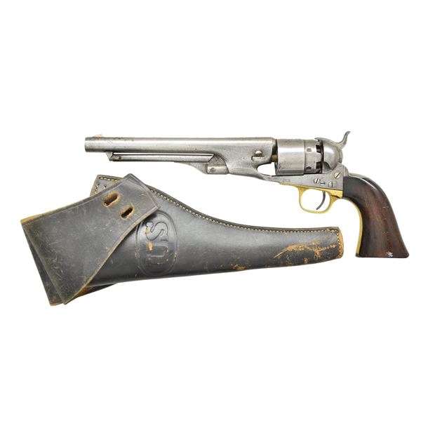 COLT 1860 ARMY US INSPECTED REVOLVER.