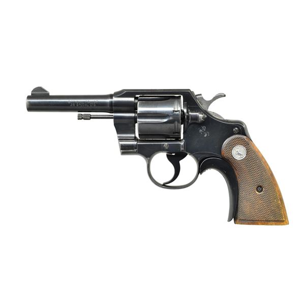 COLT OFFICAL POLICE POST WAR DA REVOLVER.