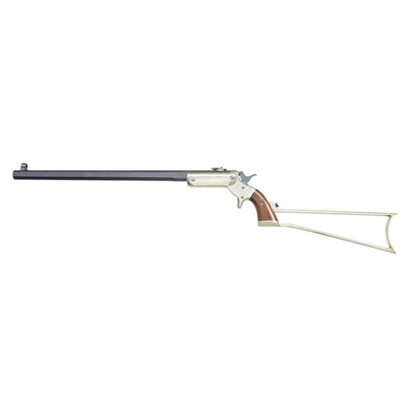 STEVENS HUNTER'S PET No. 34 POCKET RIFLE w/ STOCK.