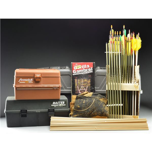 ARCHERY, TOOLS, ARROWS, & PARTS.