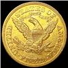 Image 2 : 1880 $5 Gold Half Eagle CLOSELY UNCIRCULATED