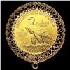 Image 2 : 1912 $10 Gold Eagle as Pendent LIGHTLY CIRCULATED