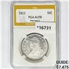 Image 1 : 1823 Ptchd 3 Capped Bust Half Dollar PGA AU58