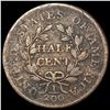 Image 2 : 1804 Draped Bust Half Cent NICELY CIRCULATED