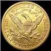 Image 2 : 1881 $5 Gold Half Eagle NEARLY UNCIRCULATED